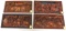 Wood Carving - (4) Malaysian Elephant Motif Wall Decor