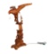 Wood Carving - Detailed Eagle On Stand