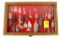 Native American Indian - Wood Case Of 40 Points And Drills