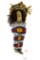 Native American Indian - Beaded Child's Doll W/ Hair