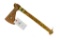 Native American Indian - Tomahawk War Axe W/ Beaded And Rawhide Handle