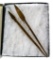(2) Early Steel Arrow Points