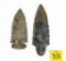 Native American Indian - (2) Large Grey Points