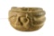 Huge Carved Rock Snake Effigy Bowl