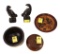 Wood Carving - Misc. Lot Of (5) Items