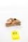 Native American Indian - Carved Raven Effigy Platform Pipe