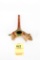 Native American Indian - Southwest Figural Wolf Clay Pipe