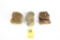 Native American Indian - (3) Axes & Hammerstone
