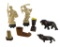 (7) Pieces Of Oriental And African Souvenirs