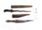 (2) South Pacific Knives And Sheaths