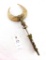 South Pacific Ceremonial Shaman Scepter - Knife And Sheath