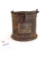 Confederate Artillery Bucket -  August Arsenal 1862, 2nd ALA Artillery with (2) Shell Casings