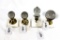 Set of (4) Lincoln Museum  Prism Paperweights