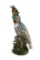 Kinder-Harris 1990 Tall Parrot Statue Made in China