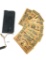 Vintage Wallet with Confederate States of America Copied Money