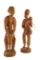 (2) Haitian Tribal Wood Carvings