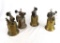 (4) Brass Blow Torches