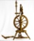 Vintage Wooden Spinning Wheel
