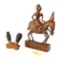 (2) Wood Carvings Of African Tribal Art