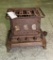 Antique 3-Burner Kerosine Heater - Myers-Osburn & CO. Cleveland OH