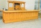Solid Oak Bar, Unfinished, 14' Long x 42.5
