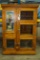 Oak/Mixed Wood Grocers Display Refrigerators Cold Storage Ice Box, 52.5 Wide x 76