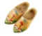Early Dutch Haarlem Wood Clog Shoes