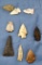 Native American Indian - Frame Of 9 Points