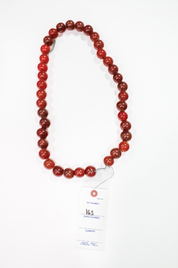 12" Diameter Large Trade Bead Necklace