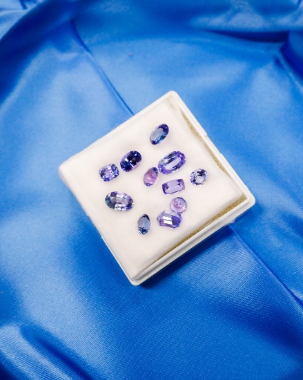 (11) Tanzanite Gemstones - 15.8 Carat