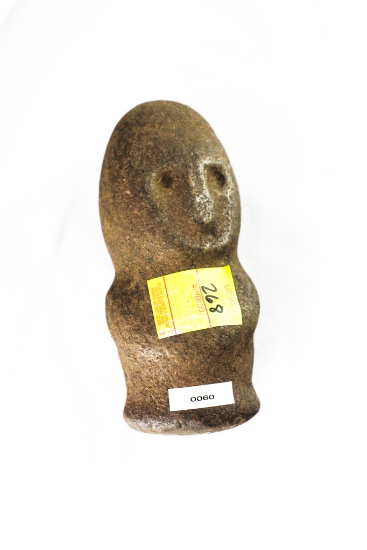 Native American Indian - Effigy Axe / Hammer