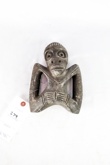 South Pacific Carved Stone Effigy