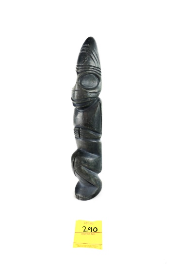 South Pacific Carved Stone Statue