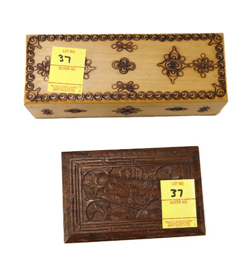 (2) Jewelry Boxes