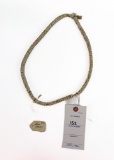 Native American Indian - Shell Bead Necklace