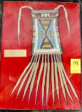 Native American Indian - Beaded Strike-a-lite Bag