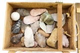 Native American Indian - (22) Flint Blades