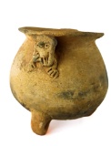 Native American Indian - Unusual Large Clay Pot