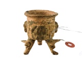 Central American - Small And Ornate Effigy Pottery