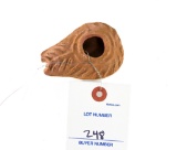 Roman Clay Oil Lamp