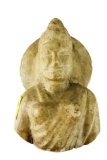 Egyptian Carved Marble Female Bust