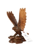 Wood Carving - American Eagle Statue