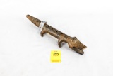 Early African Clay Crocodile Flute
