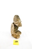 South Pacific Carved Stone Statue