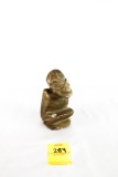 South Pacific Carved Stone Statue