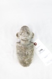 African Carved Granite Axe