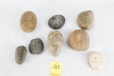 Native American Indian - (8) Camp Stones