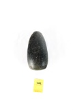 Native American Indian - Large Black Hammer Stone