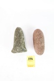 Native American Indian - (2) Hammer Stones