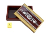 Jewelry Box - Mother Of Pearl Inlays - Beautiful